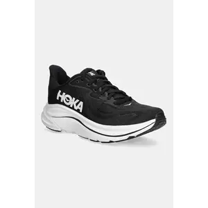 Hoka sneakers Clifton 10 femei, culoarea negru, 1162031 imagine