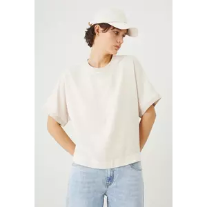 Medicine bluza femei, culoarea bej, neted imagine