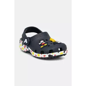 Crocs papuci copii CLASSIC MICKEY FRIENDS CLOG culoarea albastru marin, 210888 imagine