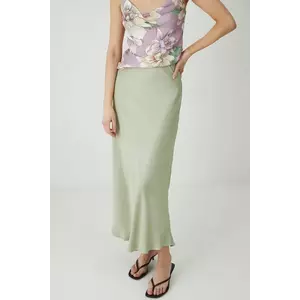 Medicine fusta culoarea verde, maxi, evazati imagine