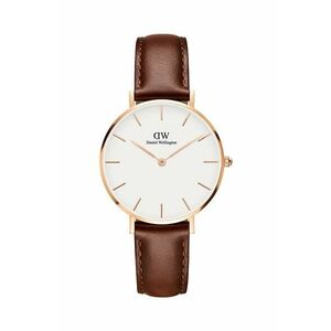 Daniel Wellington ceas Petite 32 St Mawes femei, culoarea maro imagine