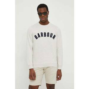 Barbour bluza barbati, culoarea bej, melanj imagine