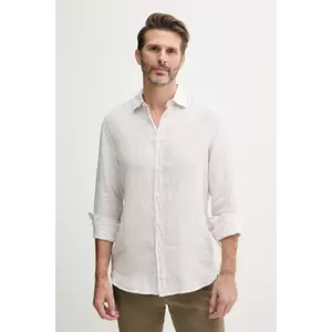 United Colors of Benetton camasa de in culoarea negru, cu guler clasic, regular imagine