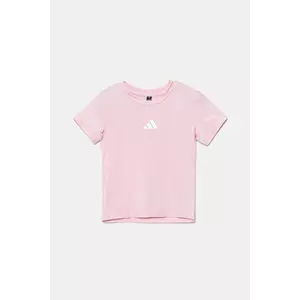 adidas tricou copii culoarea roz, JC7673 imagine