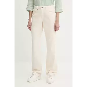 United Colors of Benetton blugi din bumbac high waist, 4RZVDE00J imagine