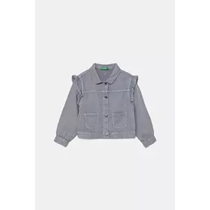 United Colors of Benetton geacă copii culoarea violet, 21AQGN03Q imagine