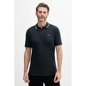 BOSS polo de bumbac neted, 50494697 imagine