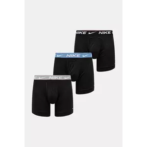 Nike boxeri 3-pack barbati, culoarea negru imagine