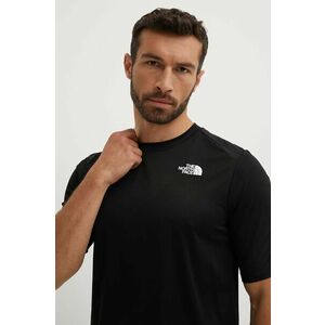The North Face tricou sport Shadow culoarea negru, neted, NF0A87TUJK31 imagine