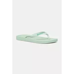 Ipanema slapi ANAT COLORS femei, culoarea turcoaz, cu toc plat, 82591-BD668 imagine