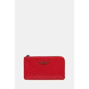 ZADIG&VOLTAIRE portofel femei, culoarea rosu, LWSG01197 imagine