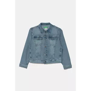 United Colors of Benetton geacă de blugi pentru copii 25ONCN062 imagine