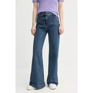 United Colors of Benetton jeans high waist, 4W8CDE02F imagine