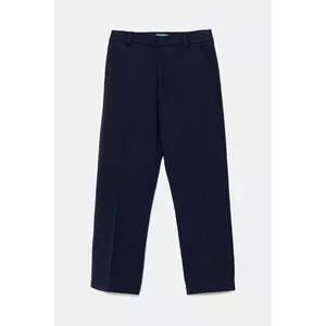 United Colors of Benetton pantaloni copii culoarea bleumarin, uni, 4U7FCF04H imagine