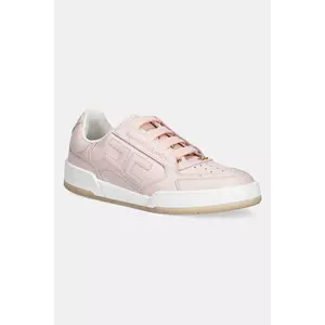 Elisabetta Franchi sneakers din piele culoarea roz, SA48G51E2 imagine