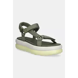 Camper sandale Pelotas Flota Up culoarea verde, cu platforma, K201726-003 imagine