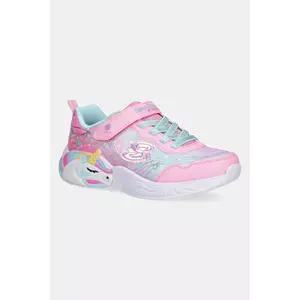 Skechers sneakers pentru copii UNICORN DREAMS culoarea roz, 302299L imagine