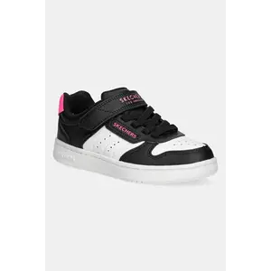 Skechers sneakers pentru copii QUICK STREET culoarea negru, 310241L imagine