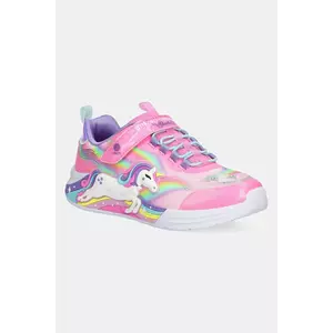 Skechers sneakers UNICORN CHASER culoarea roz, 302298L imagine