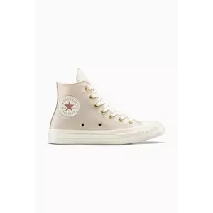Converse teniși Chuck 70 culoarea bej, A13535C imagine