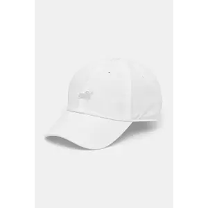 Puma șapcă de baseball din bumbac culoarea alb, cu imprimeu, 25997 imagine