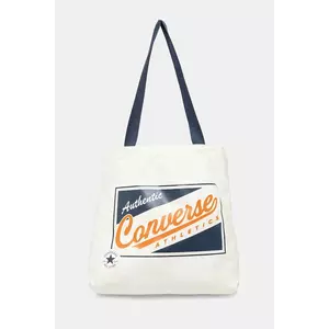 Converse geantă de bumbac culoarea bej, 10027609-A01 imagine