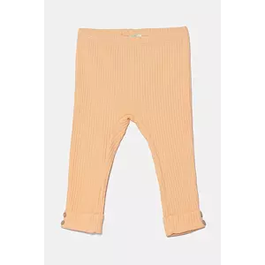 United Colors of Benetton leggins bebe culoarea portocaliu, uni, 3F1AAF026 imagine
