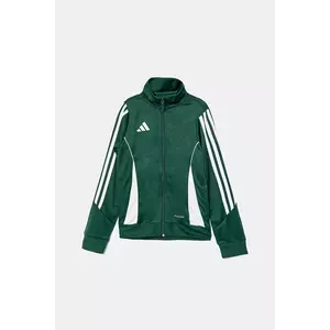 adidas Performance bluza copii culoarea verde, cu imprimeu, IR7503 imagine