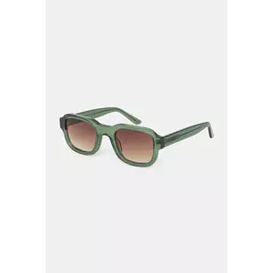 Vans ochelari de soare barbati, culoarea verde, VN000GMXZBF1 imagine