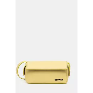 Sunnei geantă culoarea galben, ACCXBAG067 imagine