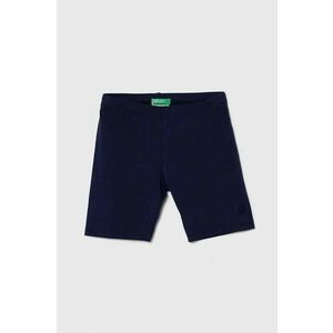 United Colors of Benetton pantaloni scurti copii culoarea albastru marin, neted imagine