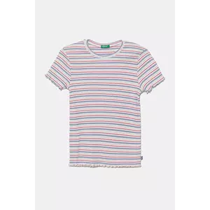 United Colors of Benetton tricou copii culoarea violet, 3TLVC10N0 imagine