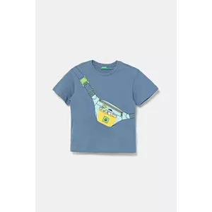 United Colors of Benetton tricou din bumbac cu imprimeu, 3I1XG10J6 imagine