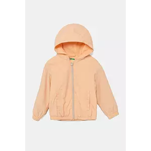 United Colors of Benetton geacă copii culoarea portocaliu, 2IGGGN03L imagine