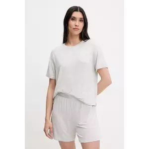United Colors of Benetton tricou de pijama culoarea gri, 36MX3M07A imagine