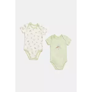United Colors of Benetton body din bumbac pentru bebeluși 2-pack 3GI70B00X imagine