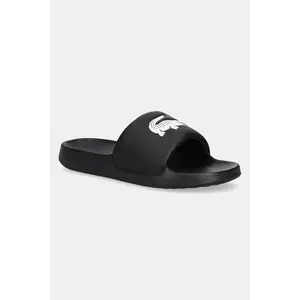 Lacoste papuci SERVE SLIDE 1.0 culoarea negru, 49CMA0021 imagine