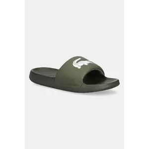 Lacoste papuci SERVE SLIDE 1.0 culoarea verde, 49CMA0021 imagine
