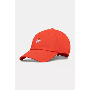 Mammut șapcă de baseball din bumbac culoarea rosu, cu imprimeu, 1191-00051 imagine