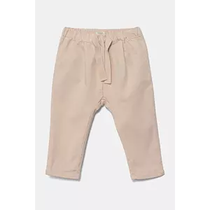 United Colors of Benetton pantaloni bebe culoarea roz, uni, 4U40AF019 imagine