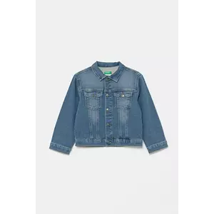 United Colors of Benetton geacă de blugi pentru copii 24LGGN014 imagine