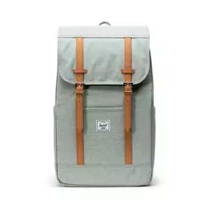 Herschel rucsac culoarea verde, mare, uni, 11397-06569-OS imagine