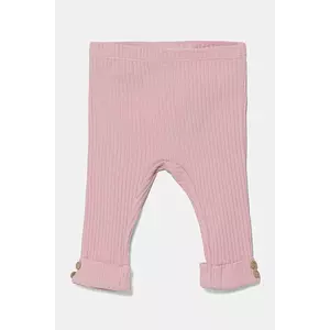 United Colors of Benetton leggins bebe culoarea roz, uni, 3F1AAF026 imagine