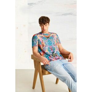 Medicine tricou culoarea turcoaz, modelator imagine