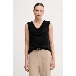 United Colors of Benetton top culoarea negru, 123VD10DD imagine