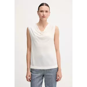 United Colors of Benetton top culoarea bej, 123VD10DD imagine