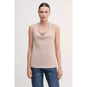 United Colors of Benetton top culoarea bej, 123VD10DD imagine