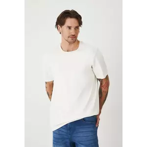 Medicine tricou din bumbac culoarea bej, cu imprimeu imagine