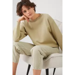 Medicine pulover femei, culoarea verde, light imagine