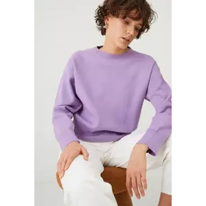 Medicine pulover femei, culoarea violet, light imagine